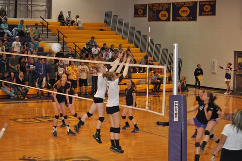 Pagosa vs. Bayfield volleyball