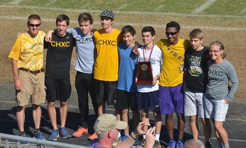Chapel Hill Men's Cross Country 2016 - Mideast Regional Champions