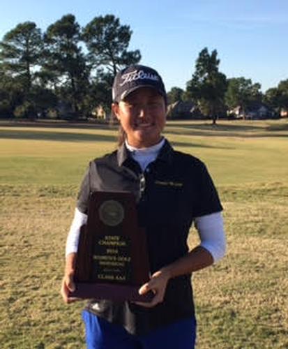 Gina Kim - 2016 3A Women's Golf State Champion