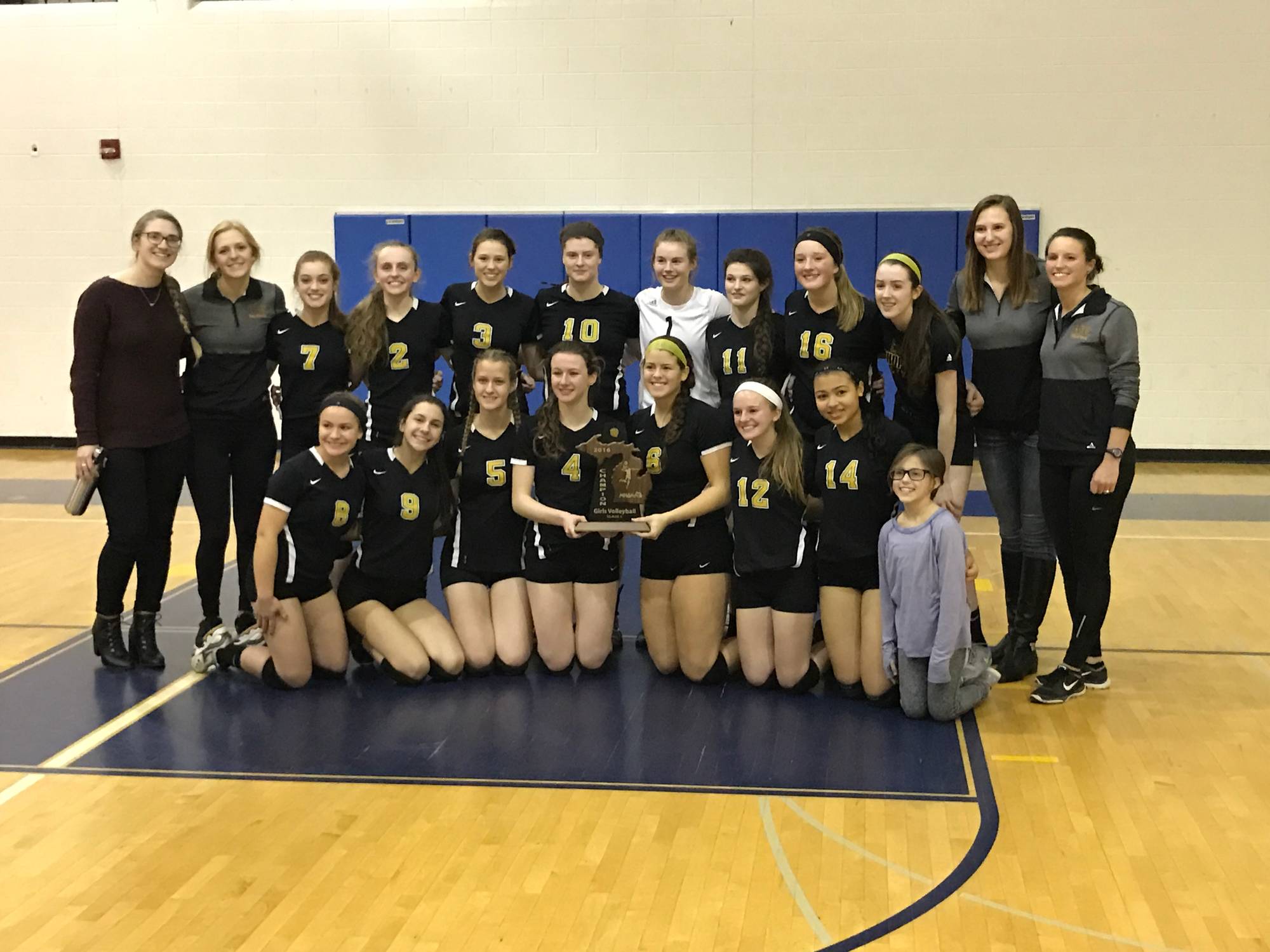 BFC Volleyball - District Champions