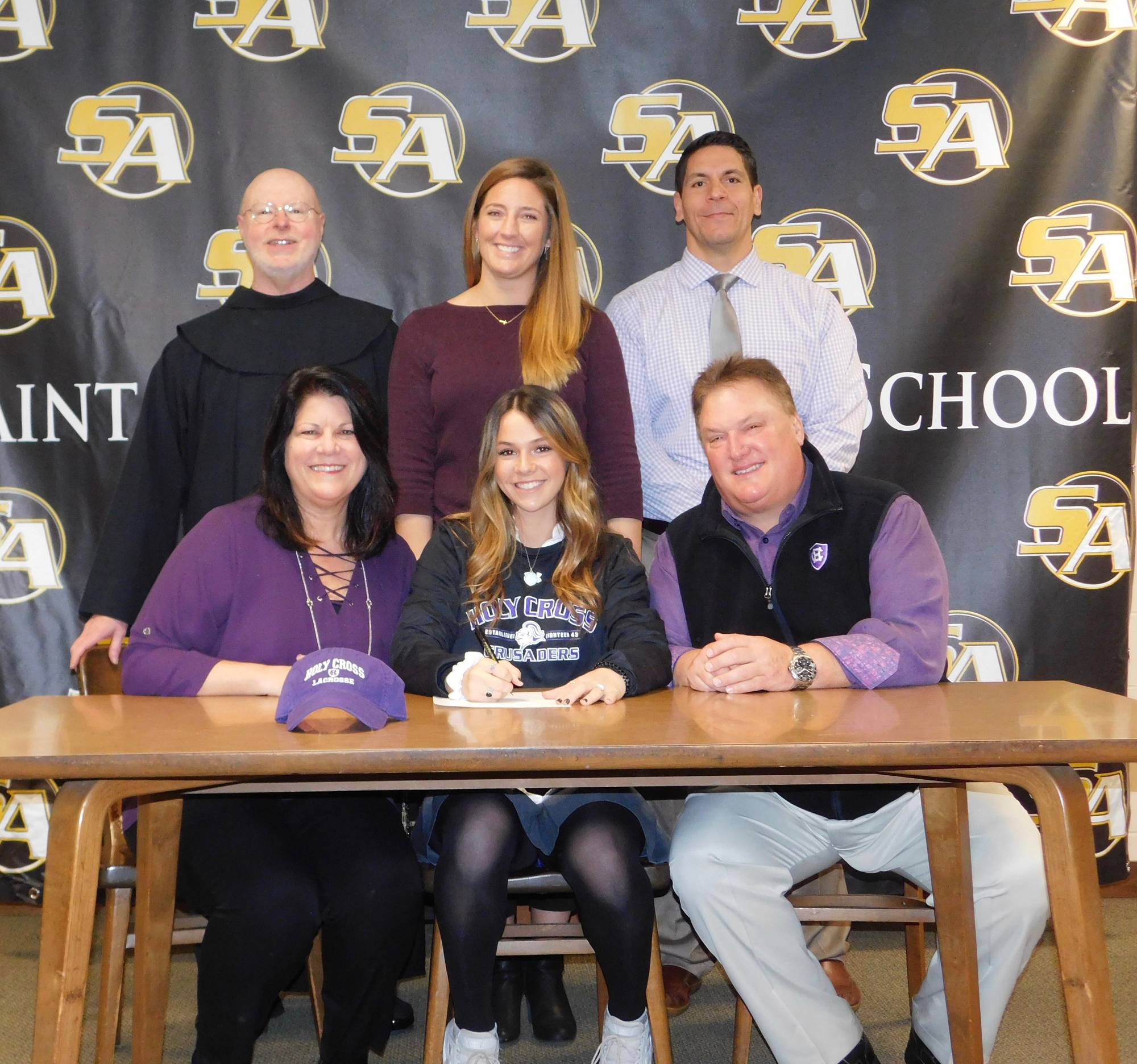 Congratulations to Christine Fabrizi for committing to the College of the Holly Cross to play Lacrosse 