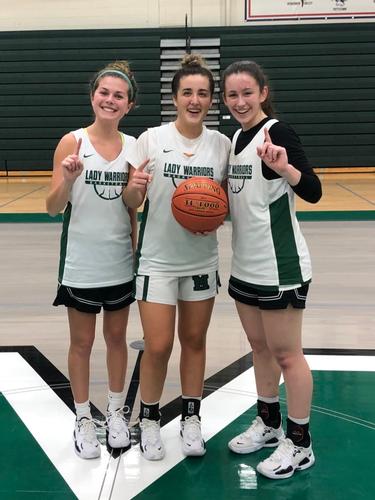3 on 3 Practice Tournament Champs
Morgan Coupe
Caitlin Woolbert
Nicole Timko