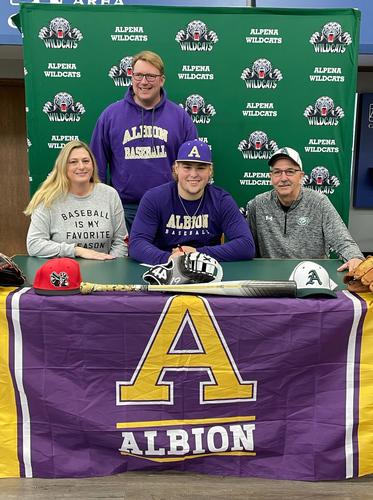 Travis Weide (Baseball) signs with Albion College