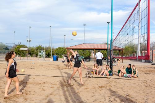 Girls Varsity Beach Volleyball