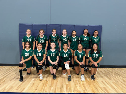 Girls Middle School A Volleyball