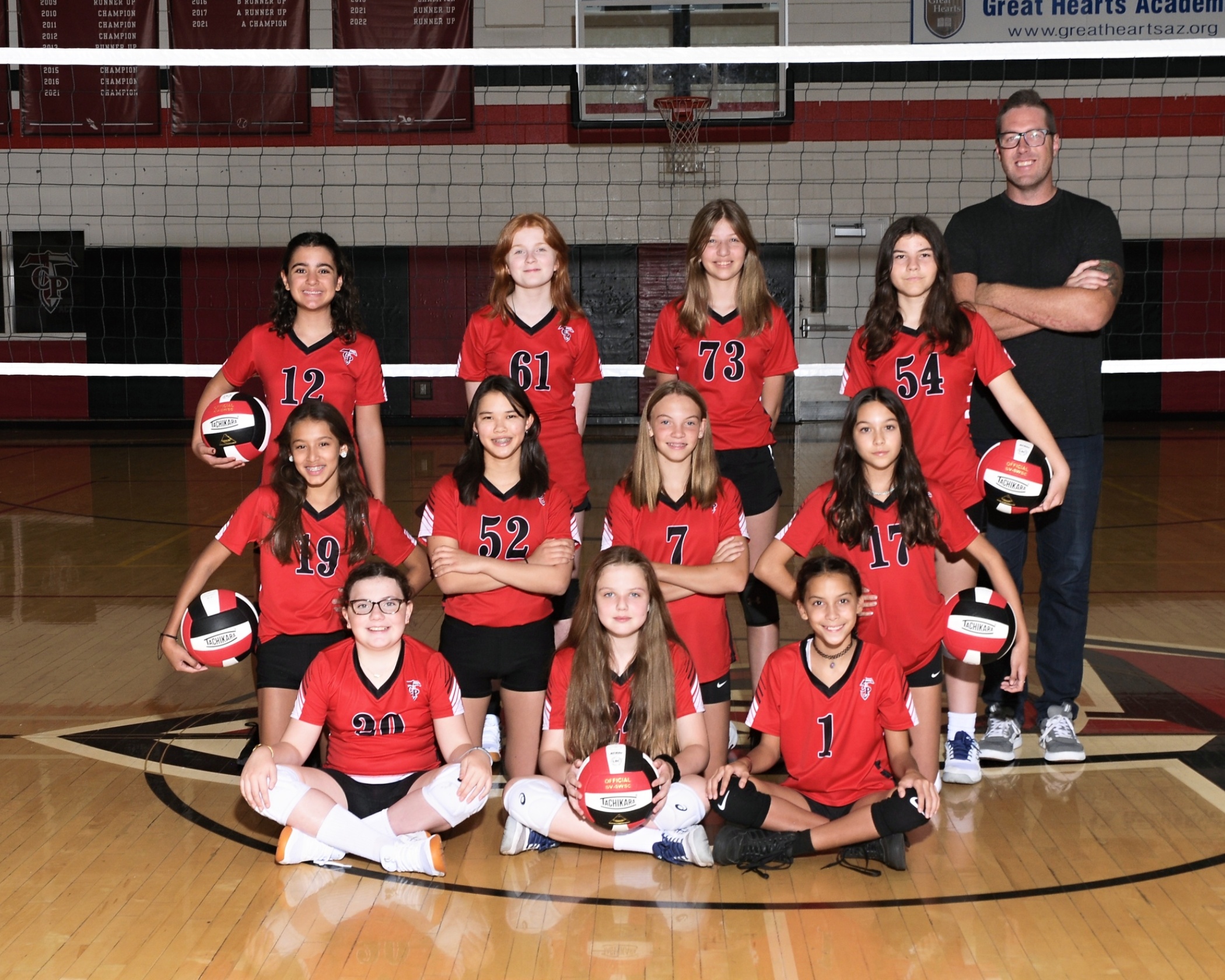 Girls Middle School Volleyball