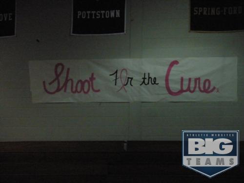 Shoot for Cure Sign