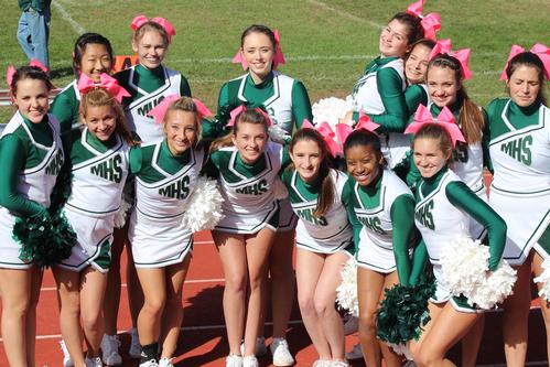 JV Cheerleaders, Homecoming, 2012
