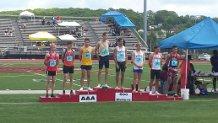 Austin Cooper - 3rd place 800 meters - State Qualifier