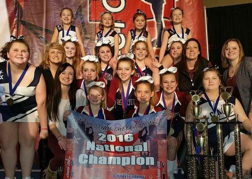 Teams - Elementary - National Champs
        Varsity - 1 National Champ and 1 2nd Place