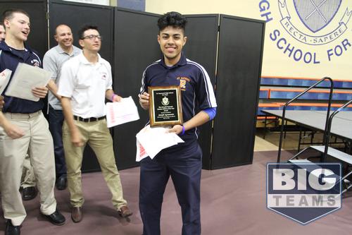 Joseph Agramonte '16 - Ronald Patnosh Student Athlete of the Year Award