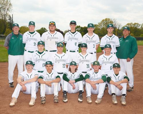 2016-2017 Boys Varsity Baseball Team