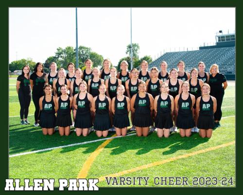 2023-2024 Varsity Sideline Cheer Team