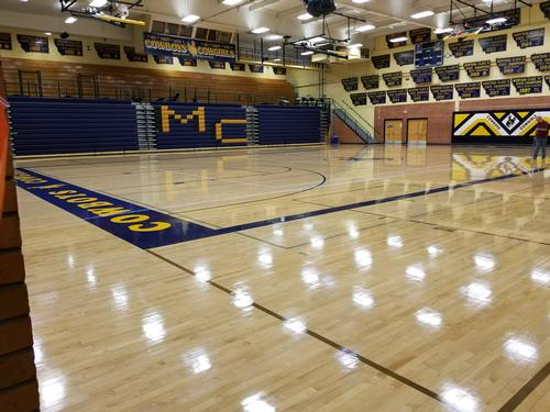 Resurfacing Project - CCDHS Gym