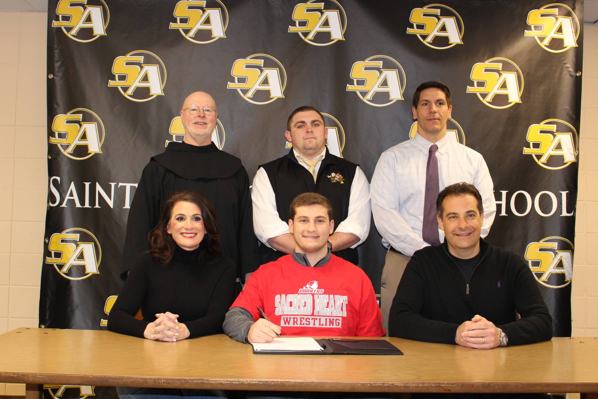 Congratulations Matthew Savarese; committed to Sacred Heart University to wrestle