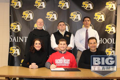 Congratulations Matthew Savarese; committed to Sacred Heart University to wrestle