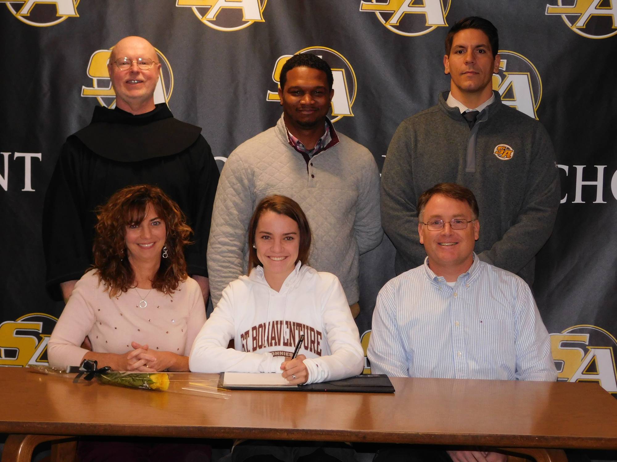 Congratulations Julia Schneider; committed to St. Bonaventure University for track and field.