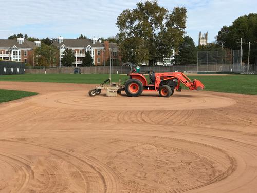 Leveling the Infield! 