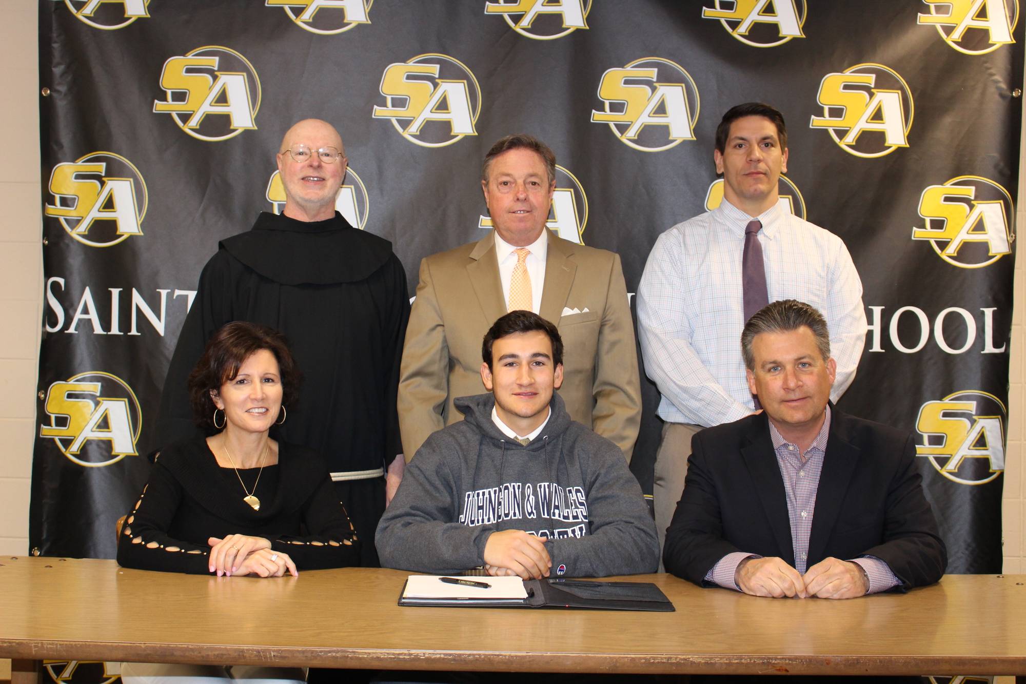 Congratulations Sr. Nicholas Gutekunst; committed to Johnson & Wales University to play soccer
