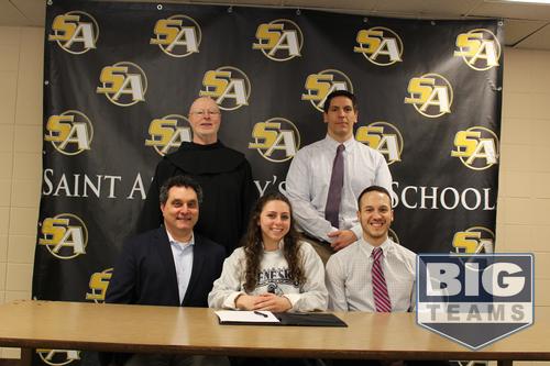 Congratulations Mary Saladino; committed to SUNY Geneseo to play volleyball