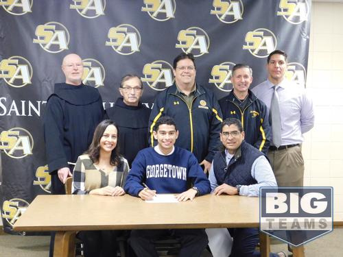 Congratulations to Matthew Payamps on his commitment to Georgetown University for Cross Country, Track & Field