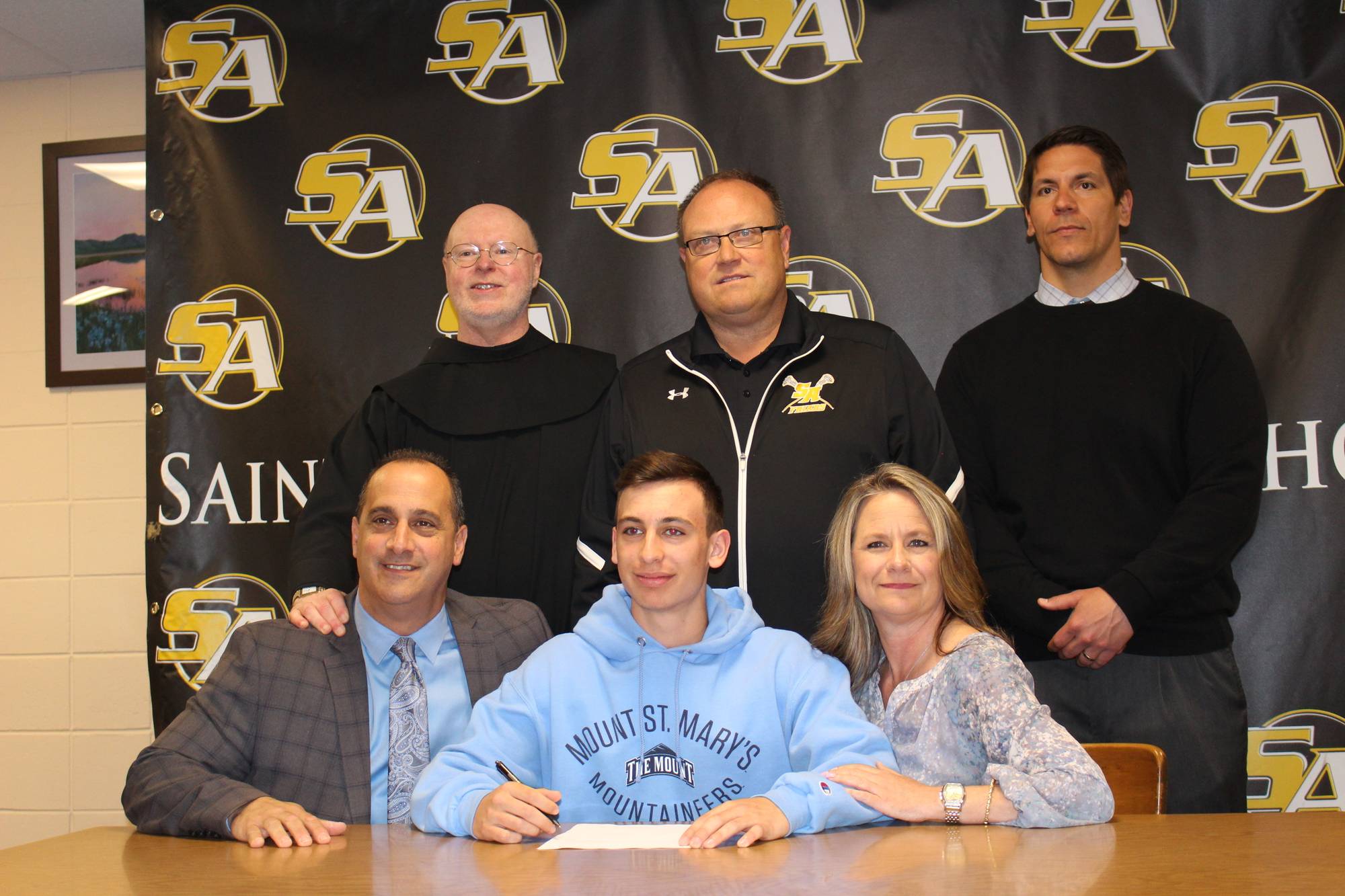 Congratulations to Philip Polo on committing to Mt. St. Mary University to play Lacrosse