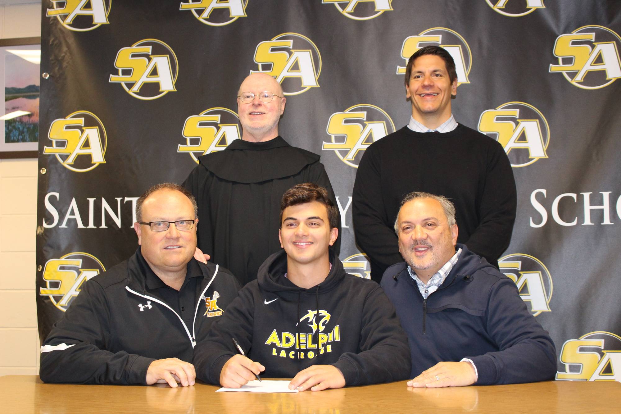 Congratulations to Christopher Pearce on committing to Adelphi University to play Lacrosse