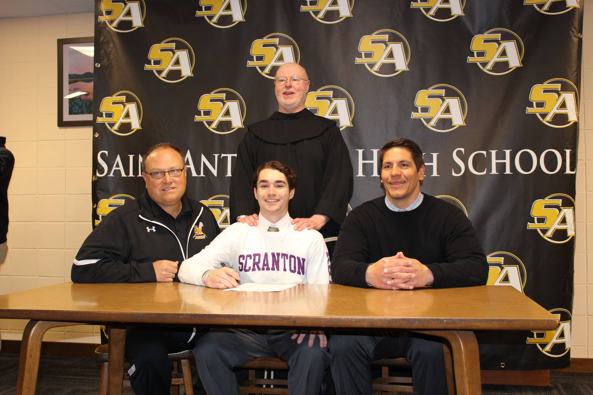 Congratulations to Christian Banaciski on committing to the University of Scranton to play Lacrosse