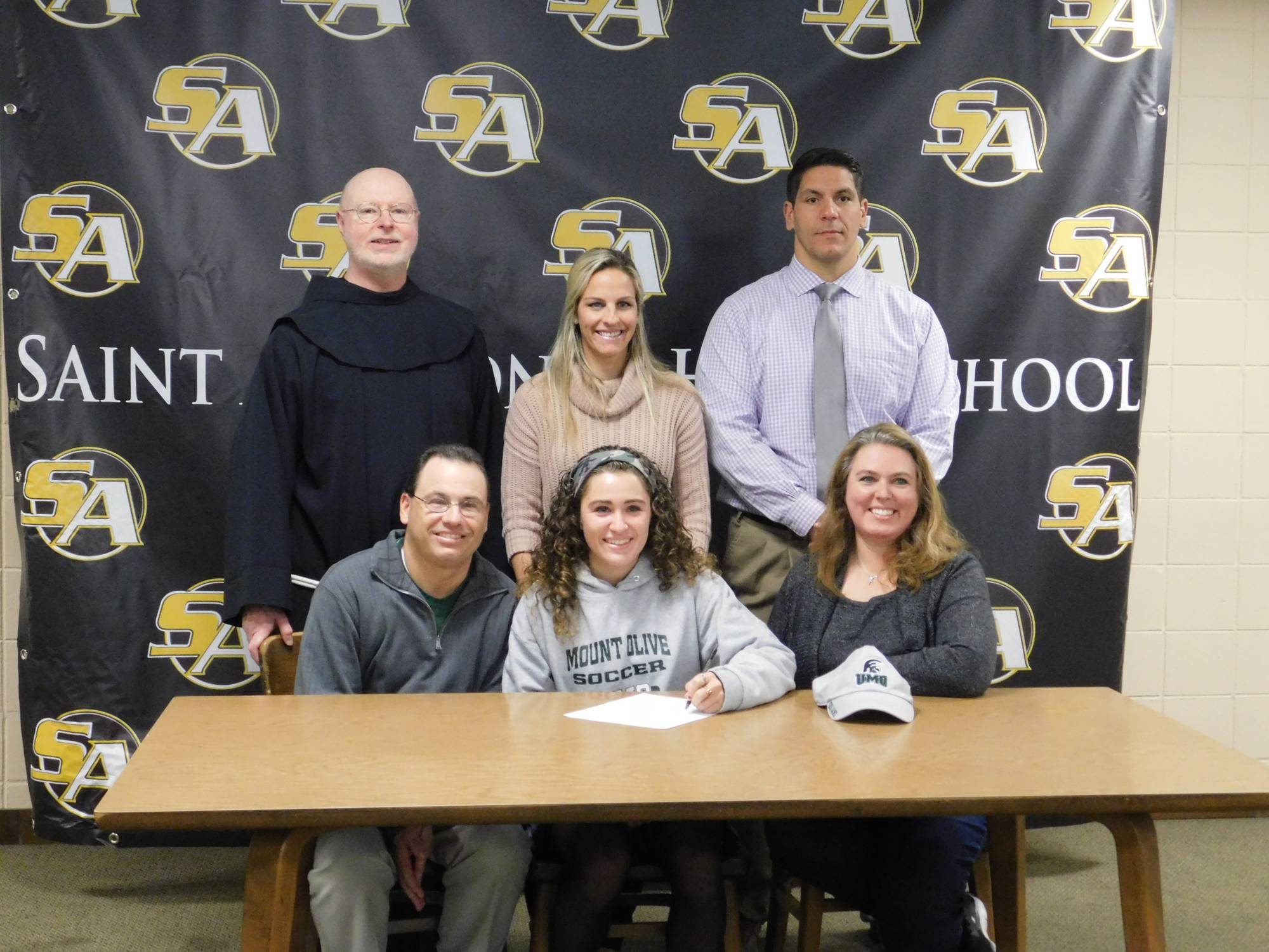 Congratulations to Emily Sanders for committing to the University of Mt. Olive to play Soccer 