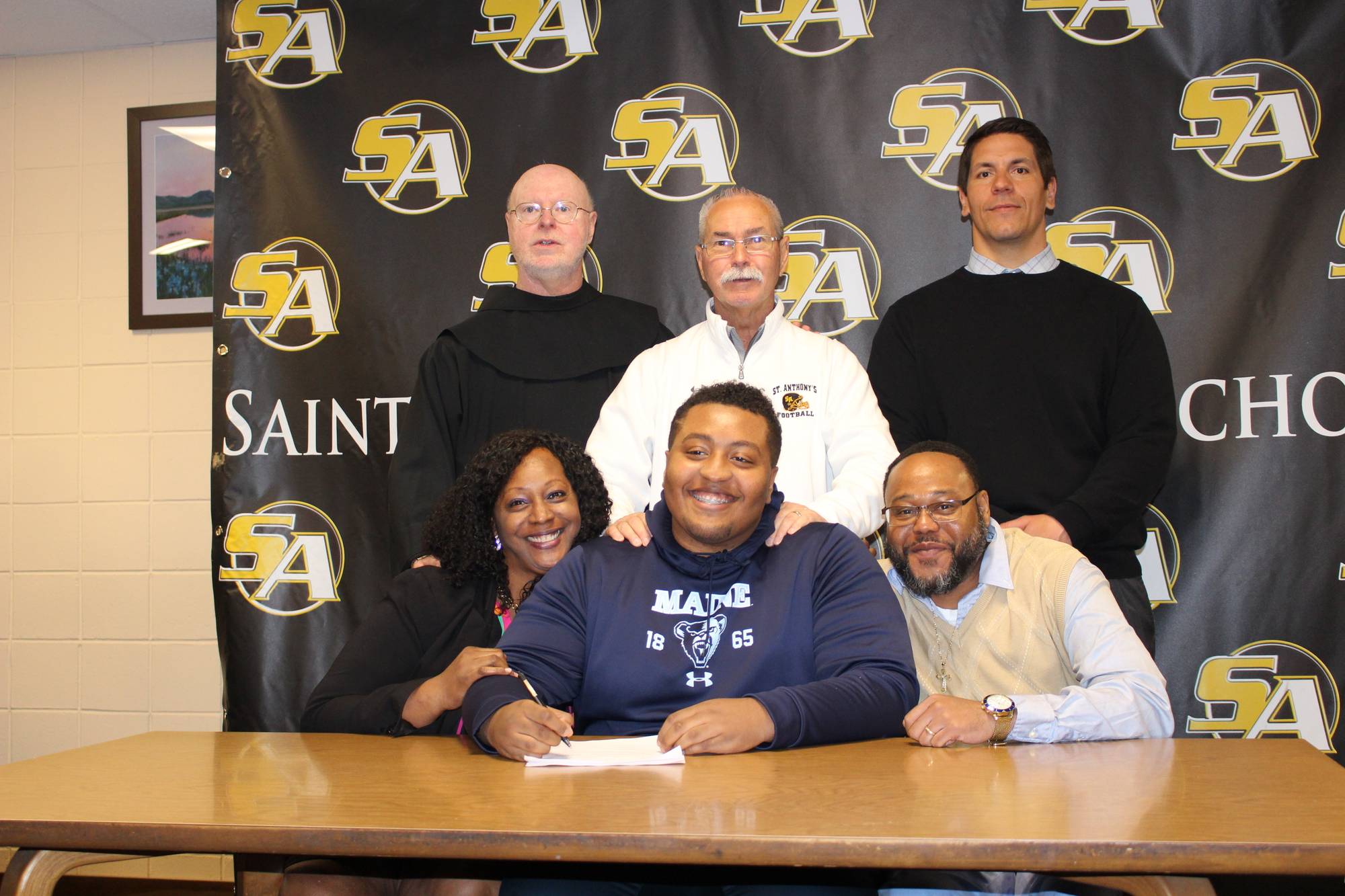 Congratulations Justin Williford on his commitment to the University of Maine to play football