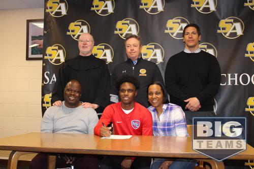 Congratulations Jevon Burke on committing to St. Francis College to play soccer