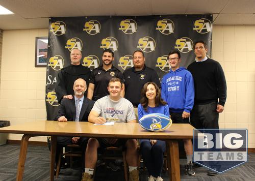 Congratulations to Edward Arens on committing to Notre Dame College for Rugby. 