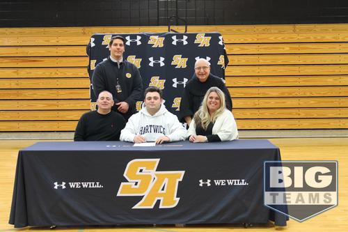 Congratulations to James Ramacca who will be playing at Hartwick College next fall.