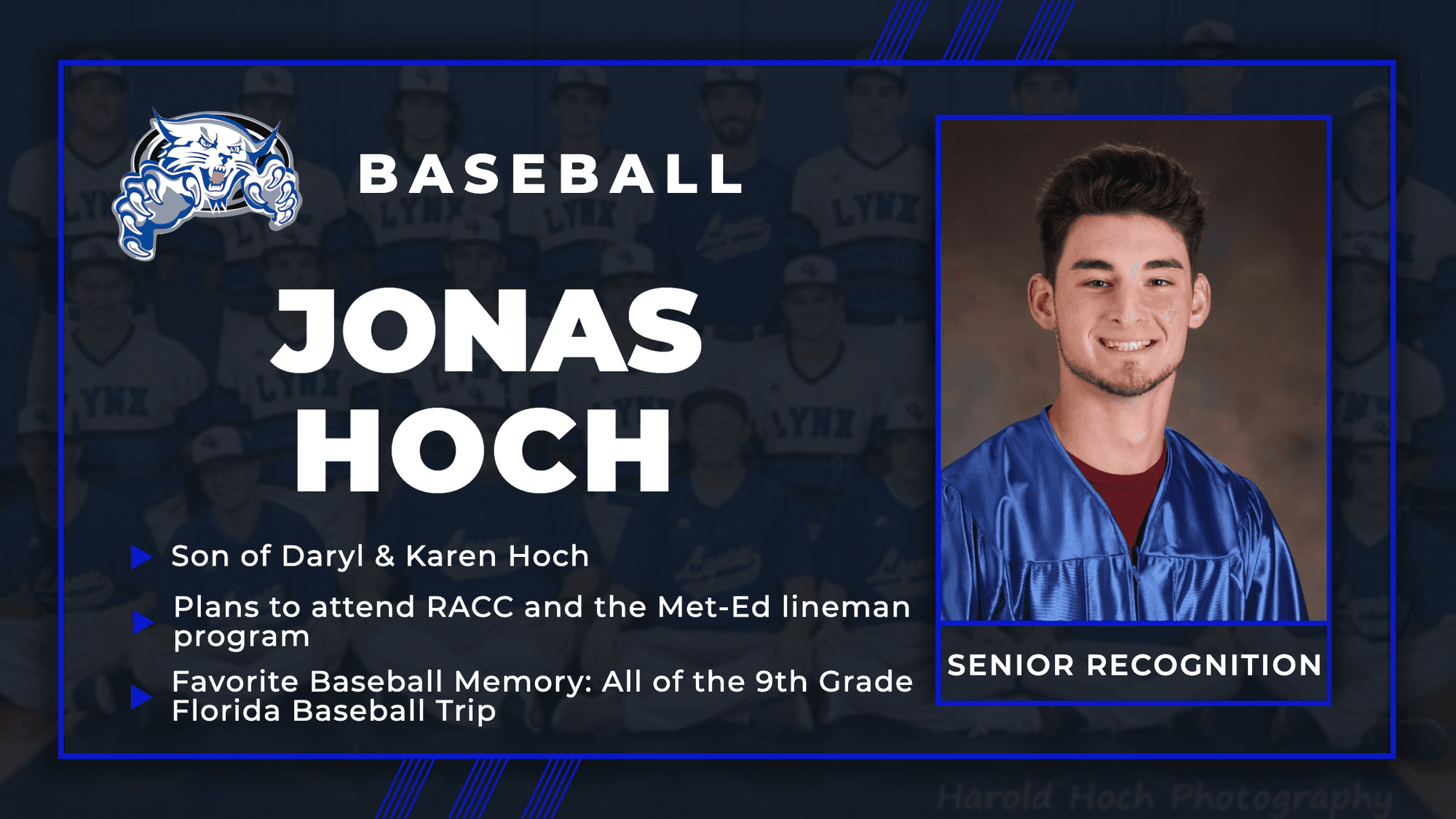 Jonas Hoch - Baseball