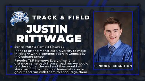 Justin Rittwage, Track & Field